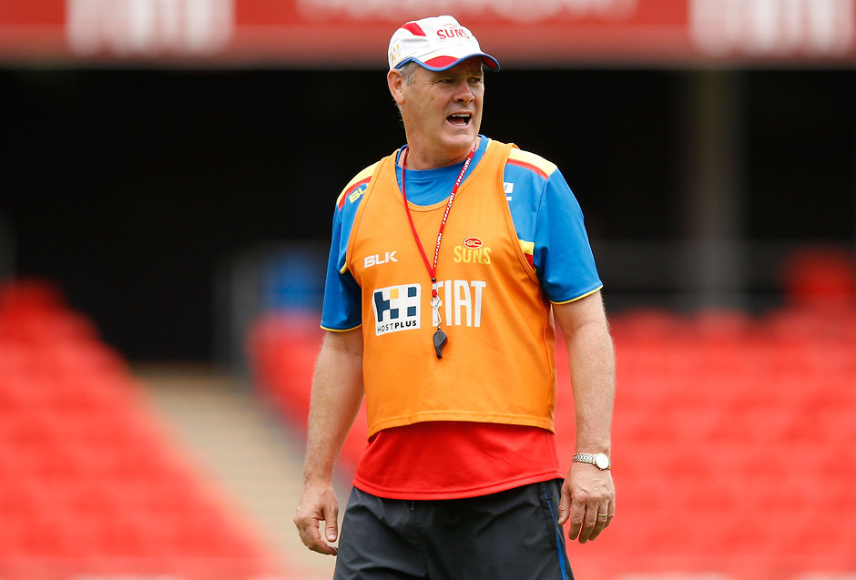 AFL 2015 Training - Gold Coast 171215 Rodney Eade says Jaeger O'Meara is expected to be ready to play at AFL or NEAFL level by round one - ${keywords}